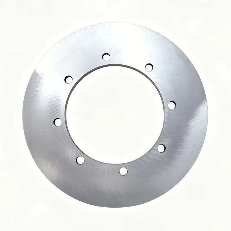 390mm Outer Diameter Cr12MoV Large Bevel Flat Blade